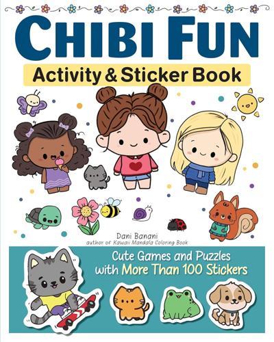 Chibi Fun Activity and Sticker Book - by Dani Banani - Paperback
