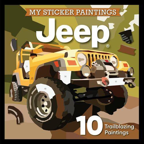 My Sticker Paintings Jeep - by D L Miller - Paperback