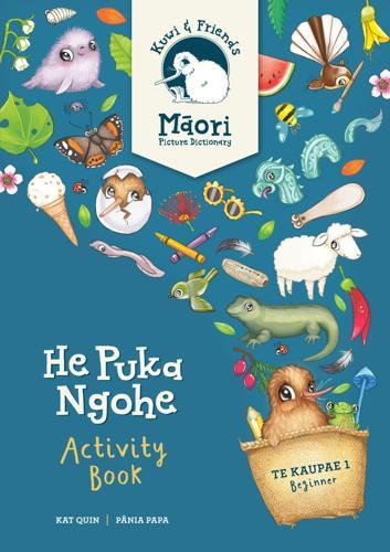 He Puka Ngohe Activity Book - by Kat Quin - Paperback