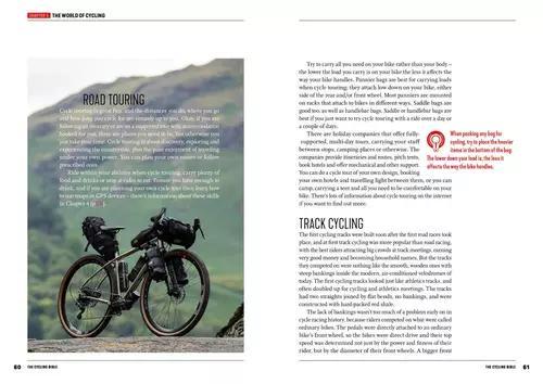 The Cycling Bible - Outdoor Guide - by Chris Sidwells - Paperback