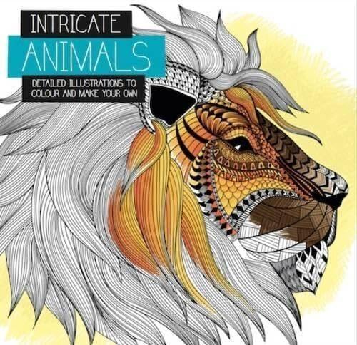 Intricate Colouring Animals - Nature Book - by Paul Calver - Paperback