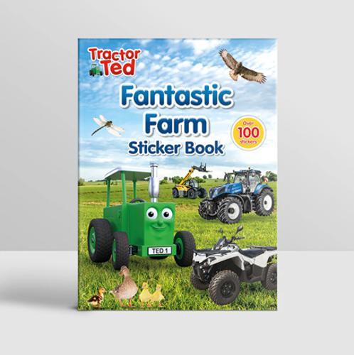 Tractor Ted Fantastic Farm Sticker Book - by Alexandra Heard - Paperback