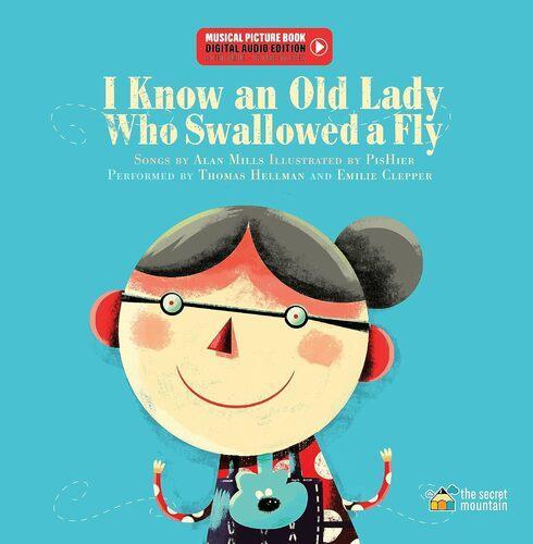 I Know An Old Lady Who Swallowed A Fly - Children's Learning Book - Hardcover