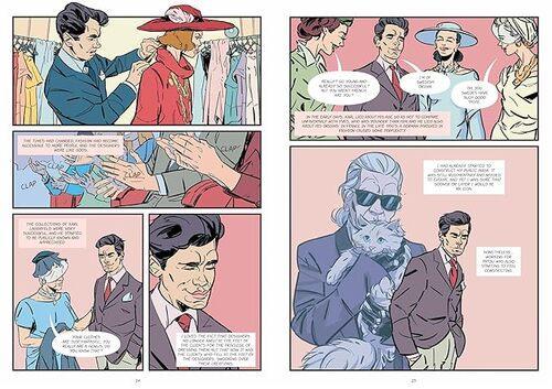 Karl Lagerfeld A Graphic Biography - Biography - by Michele Botton - Hardcover