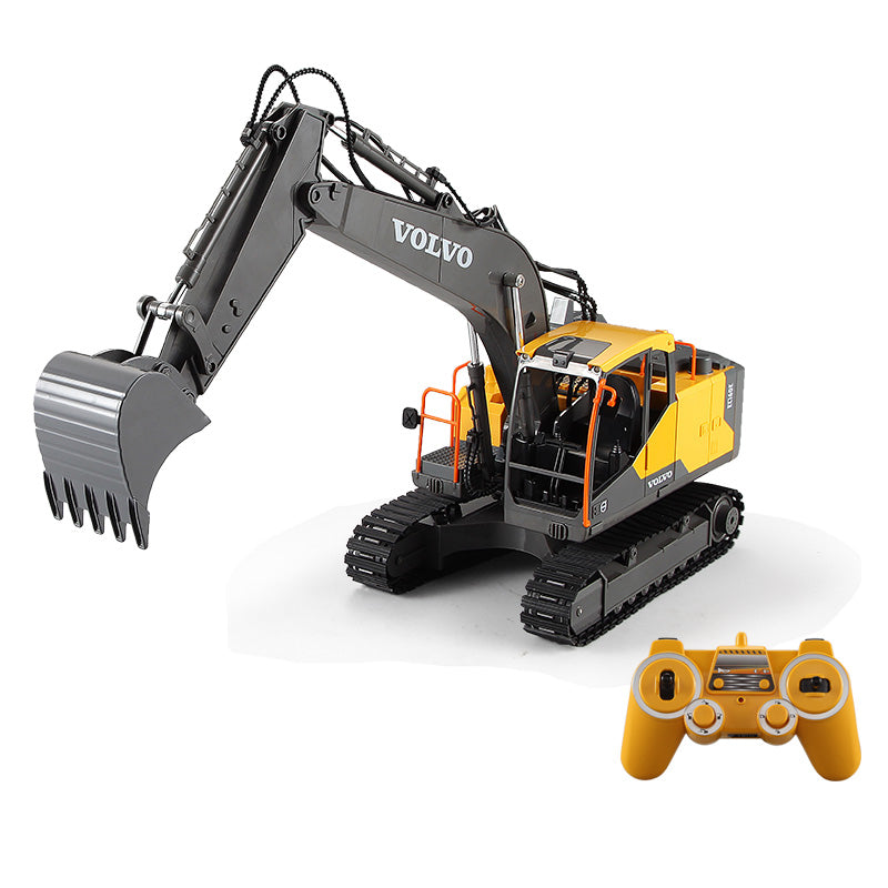 Remote Control EXCAVATOR - DOUBLE E: 1:16 VOLVO