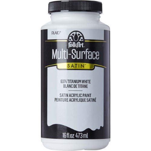 Folk Art Multi Surface 16oz Titanium White 6374
