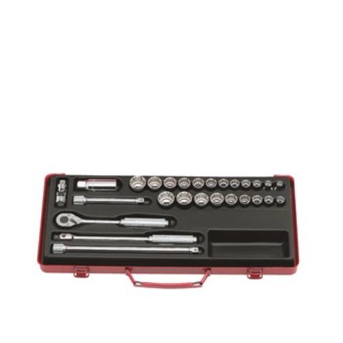 Koken 3206AM Socket Set 12pt 27pc 3/8"Dr 3/8-7/8" & 7-22mm