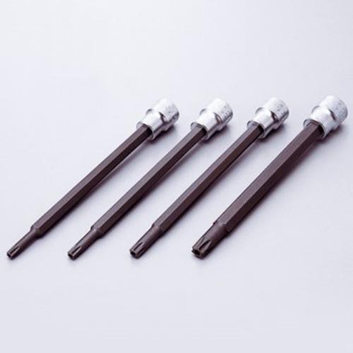 Koken 3247 Tamper Proof Torx Bit Socket Set 4pc 3/8"Dr TH27-TH50