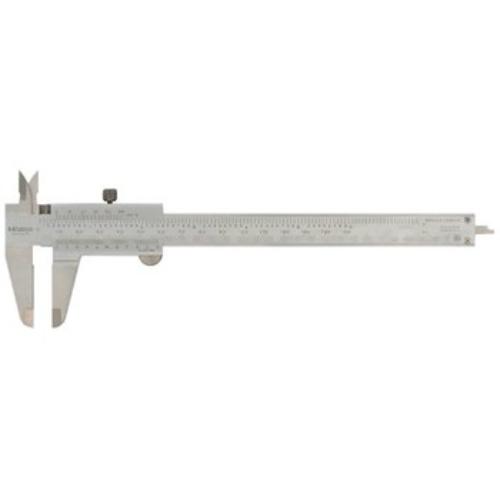 Mitutoyo Vernier Caliper 6"/150mm, .001"/0.02mm accuracy for precise internal and external measurements in workshops and labs.