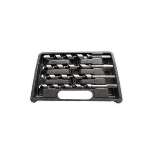 Rex-Plus Auger Bit Set with four 235mm bits (16mm, 20mm, 22mm, 25mm) designed for efficient and precise wood drilling.