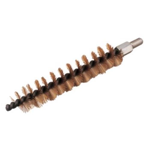 Jaz Flexible Tube Brush for cleaning tubes; features 190mm length, 40mm diameter, and durable coated steel bristles.