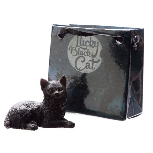 Ornament - Lucky Black Cat in a Mini Gift Bag (Set of 24)