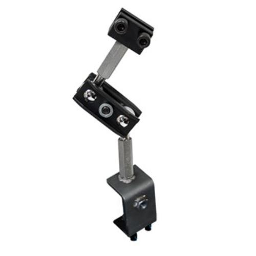Versatile C-Clamp with modular design for precise work positioning, ideal for welding and DIY projects.