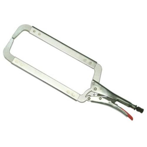 Strong Hand Locking C Clamp with Round Tip