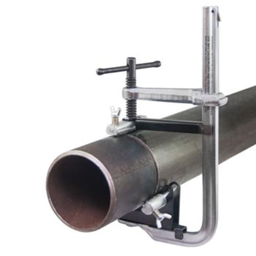 Alt text: Strong Hand Pipe Fit-Up Clamp Cap for 50-75mm pipes, ensuring precise alignment for robust butt welding projects.