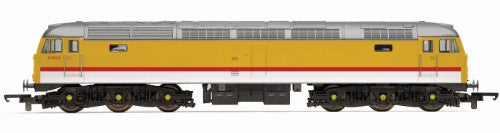 Hornby RailRoad Plus BR Infrastructure CL.47 model showcases British Rail Class 47, featuring authentic livery and smooth operation.