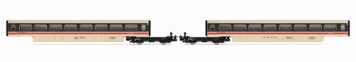 Hornby BR CL.370 Advanced Passenger Train TU 2-car Coach Pack showcasing iconic British tilting train design and historic speed.