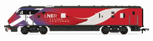 Hornby LNER Flying Scotsman Mk4 DVT model, featuring authentic details and a limited edition sleek design for collectors.