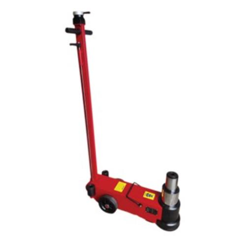 Wayco Hydraulic Air Jack with 50-25 ton capacity, 215mm min and 564mm max height, includes 2 extensions for versatile lifting.