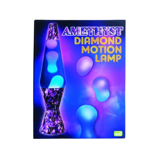 Motion Lamp - Amethyst Diamond (36cm)