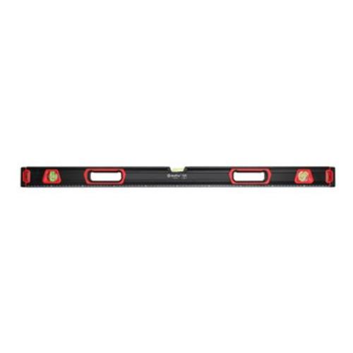 AmPro Aluminium Level 1000mm features fluid levels, ergonomic handles, and a hanging hole for easy storage and precise measurements.