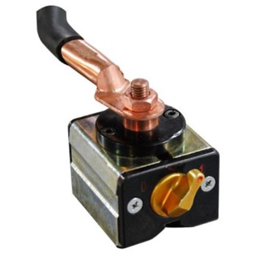 Strong Hand Grounding Magnet with robust design, 20Kg pull force, and a 'V' surface for secure gripping of round parts.