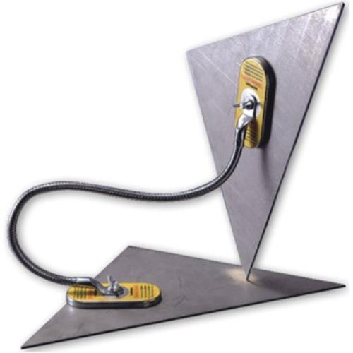 Strong Hand Snake Magnet with flexible 450mm cable, durable spring clamp, and two magnetic pads for versatile hands-free work.