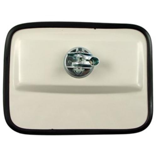 THM TH1610 convex truck/bus mirror, 237 x 310mm, offers a wide field of vision for enhanced safety and easy installation.