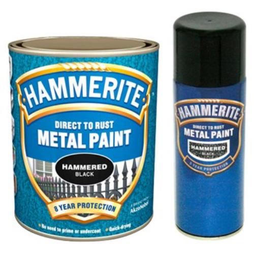 Hammerite Hammered 750ml White