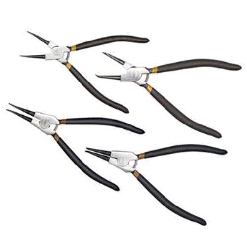 AmPro 175mm internal circlip plier with ergonomic handle for effortless removal and installation of spring retention clips.