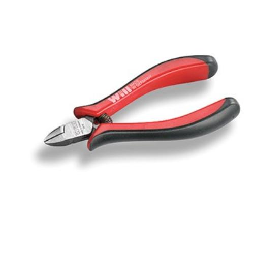 Will Electronic Diagonal Cutting Plier with ergonomic handle for precision cutting of wires up to 2mm, featuring a unique stopper design.