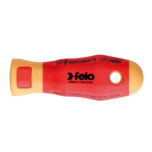 Felo Esmart Screwdriver Handle - durable, safe, low-torque handle with precision grip, tested for 10,000 Volts.