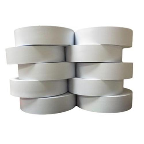 Upgrade PVC insulation tape in white, 20m x 18mm, packet of 10, ideal for electrical and home repair projects.