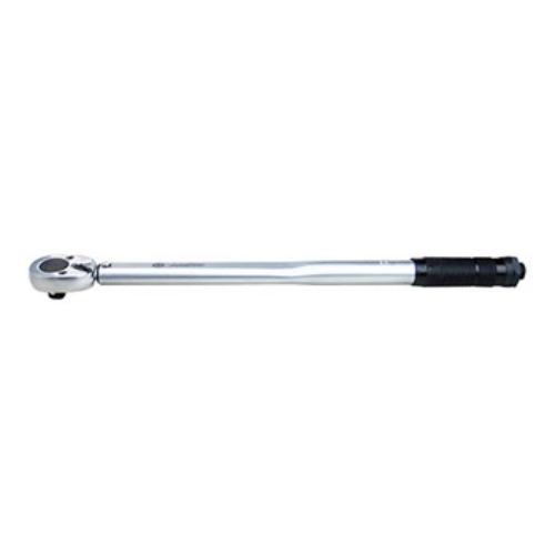 Durable AmPro Torque Wrench 1/2" Dr, 350Nm range with audible click for precise, reliable torque settings in automotive tasks.