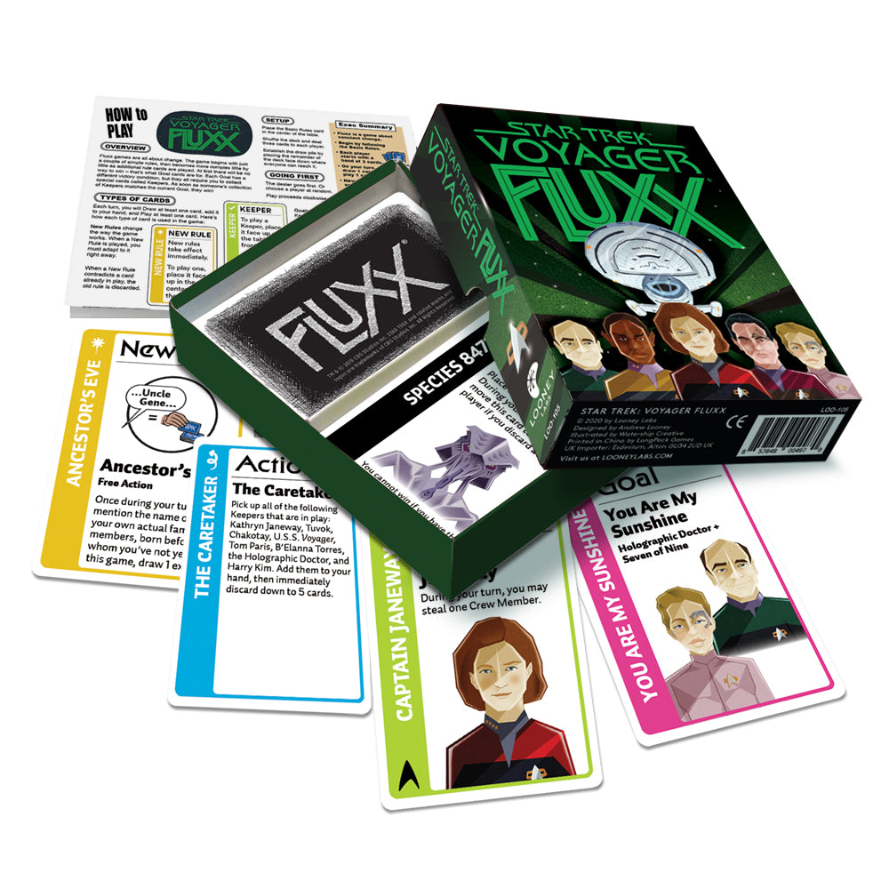Fluxx Star Trek Voyager Fluxx - Board Game