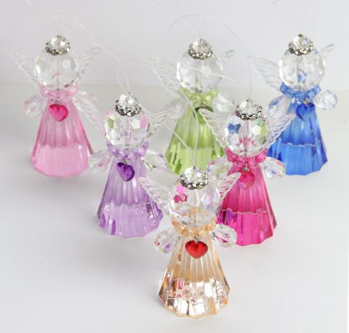 Angel Holding Heart Set Of 12