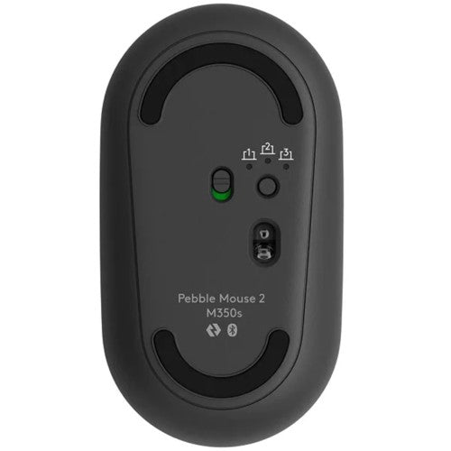 Pebble Mouse - Logitech 2 M350s (Tonal Graphite)