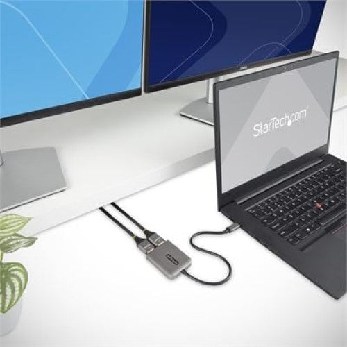 USB-C to Dual HDMI Adapter - MST HUB 4K 60Hz