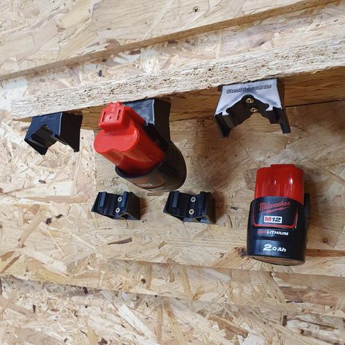 STEALTHMOUNTS Battery Mounts for Milwaukee M12