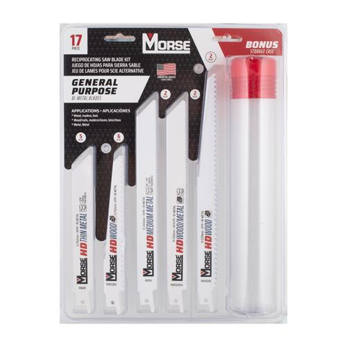 MORSE General Purpose Assorted Reciprocating Blade Kit
