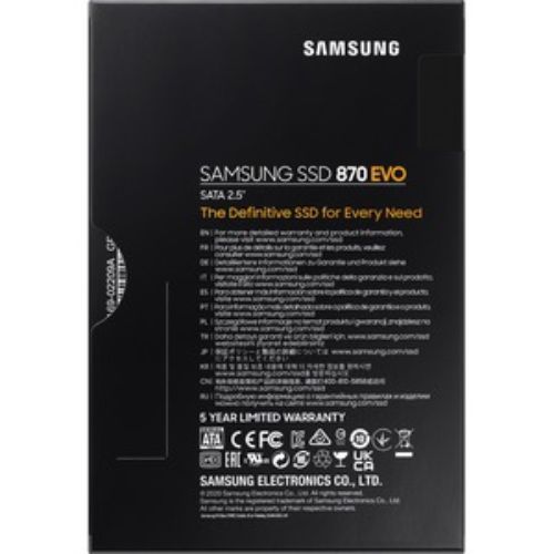 Solid State Drive - 1TB SSD 870 EVO 2.5IN SATA III (Black)