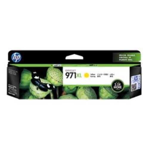 HP 971XL Original Ink Cartridge - Inkjet 6600 Pages (Yellow)