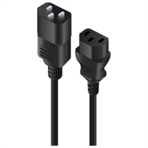 Power Extension Cord For Computer, Server - Alogic (Black)
