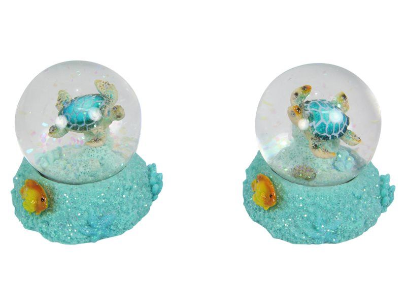 Ornament - Turtle Waterball 65mm (Set of 4 Assorted)