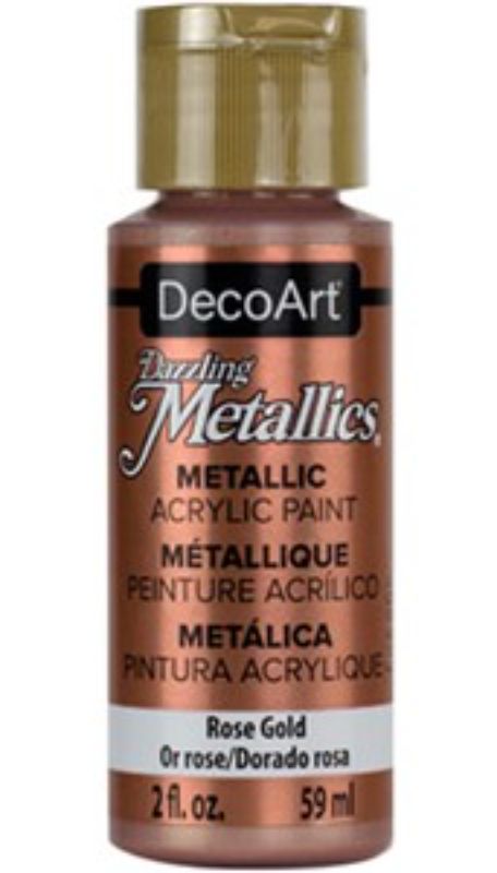 Dazzling Metallics 2oz Rose Gold