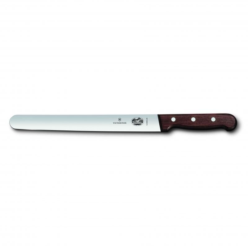 Victorinox Slicing Knife Round Plane Edge 36cm | Rosewood