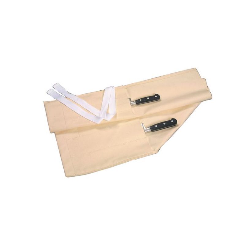KNIFE ROLL - DEXAM CREAM COTTON HEAVY DUTY (53CM)