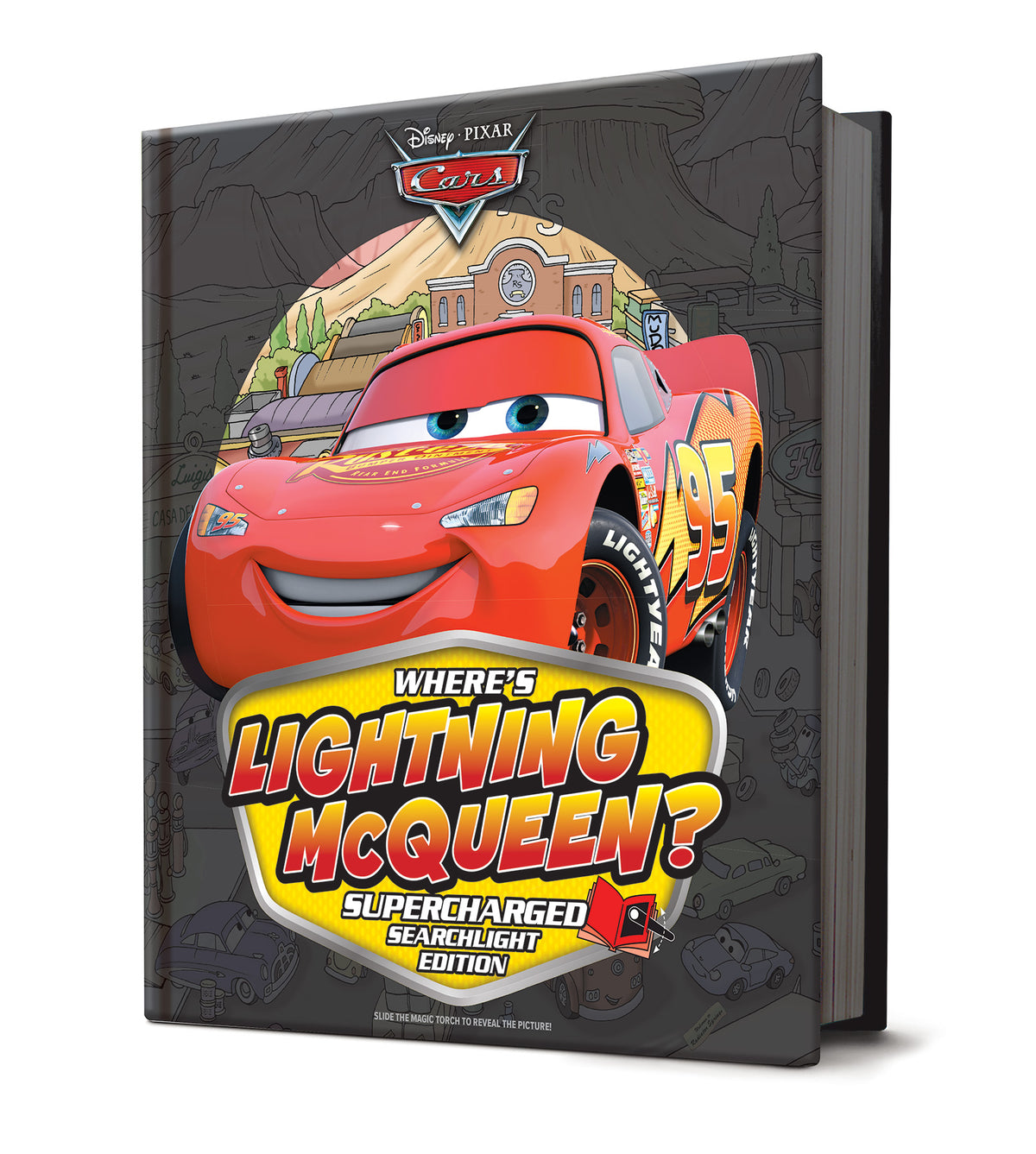 Where's Lightning McQueen?: Supercharged Searchlight Edition (Disney Pixar