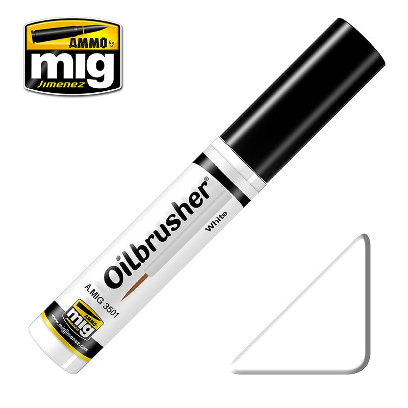 Ammo by MIG - Oilbrushers - White
