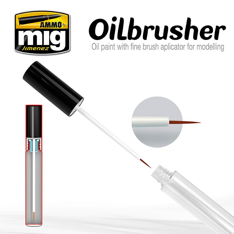 Ammo by MIG - Oilbrushers - White